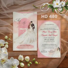 In thiệp cưới lấy nhanh Hải Phòng, giao hàng tận tay