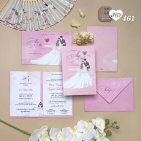 Bộ sưu tập in thiệp cưới Hải Phòng đẹp, đa dạng kiểu dáng