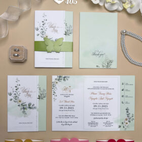 Thiệp cưới phong cách vintage – in thiệp cưới lấy nhanh Hải Phòng